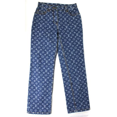 louis vuitton denim pants